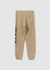 Ovs Fleece Joggers With Drawstring And Print
